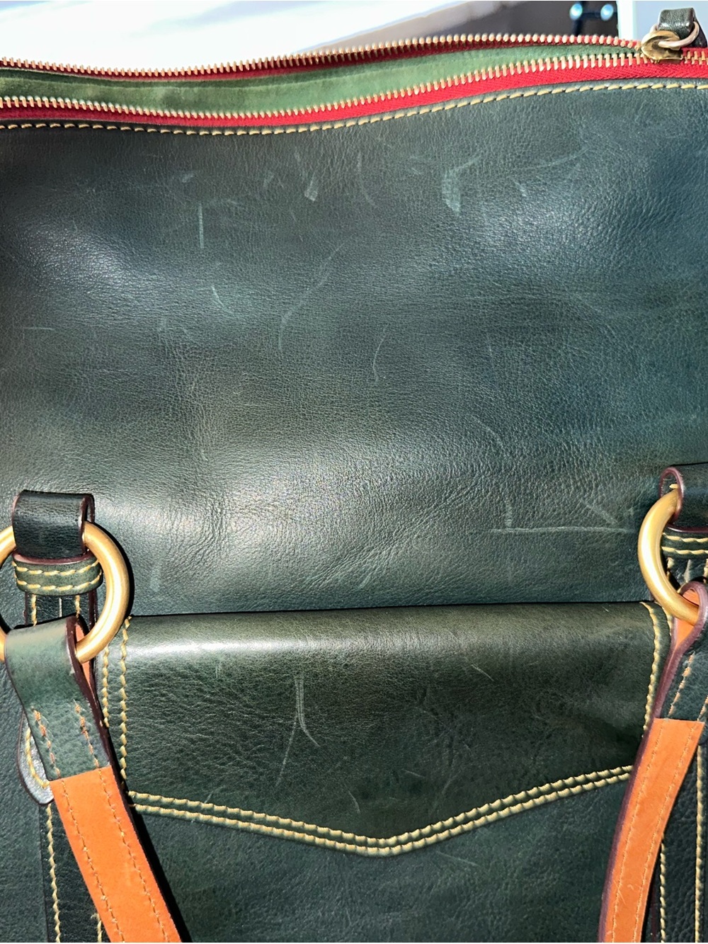 Dooney & Bourke Florentine Smith Satchel — Ivy - Picture 7 of 9
